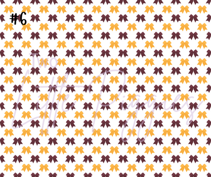 Printed Vinyl - Cheer - Maroon and Gold