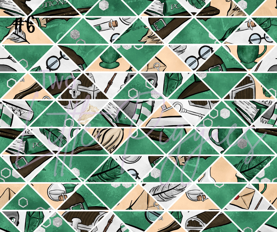 Printed Vinyl - HP - Slytherin