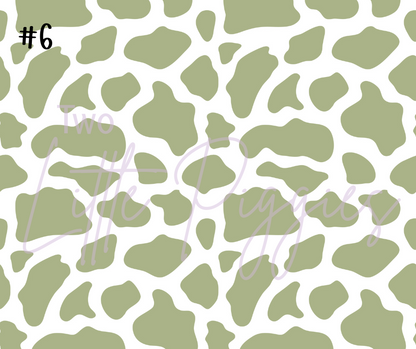 Printed Vinyl - Boho Cow