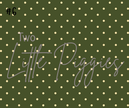 Printed Vinyl - Antique Christmas Flowers