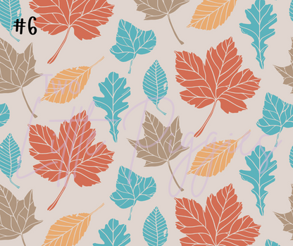Printed Vinyl - Teal Pumpkin