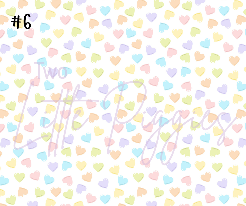 Printed Vinyl - Pastel Gummy Bears