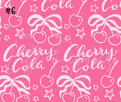 Printed Vinyl - Cherry Cola 2