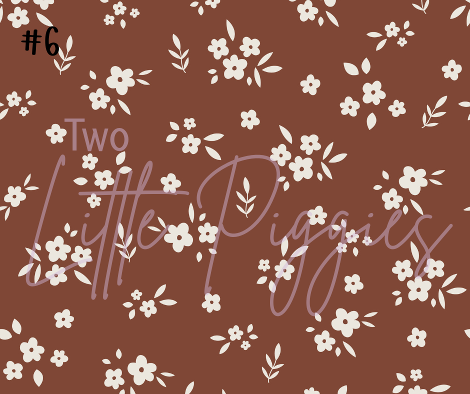 Printed Vinyl - Fall Floral