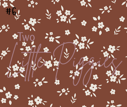Printed Vinyl - Fall Floral