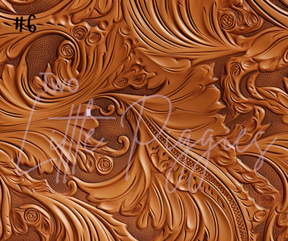 Printed Vinyl - Embossed Leather Collection