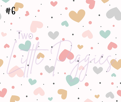 Printed Vinyl - Pastel Rainbow