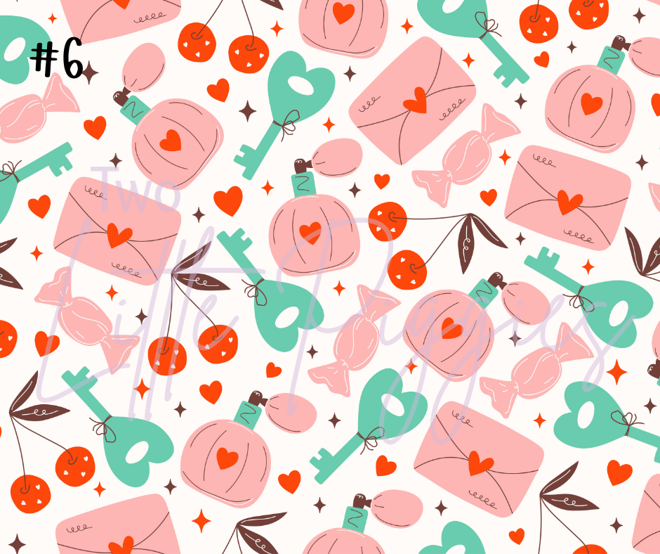 Printed Vinyl - Boho Valentine