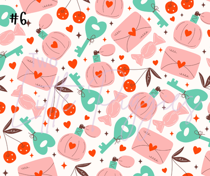 Printed Vinyl - Boho Valentine