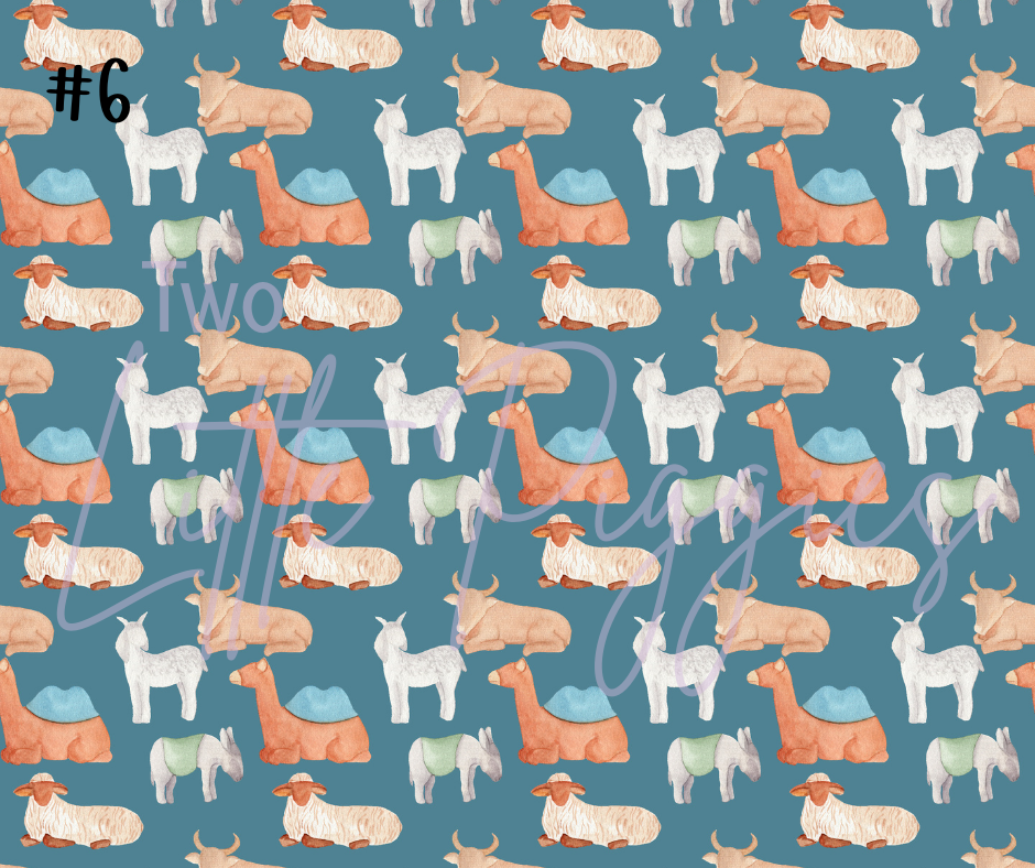 Printed Vinyl - Nativity