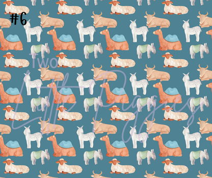 Printed Vinyl - Nativity