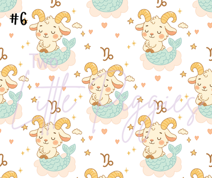 Printed Vinyl - Baby Zodiac