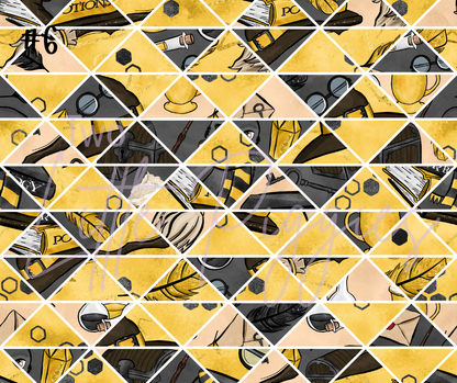 Printed Vinyl - HP - Hufflepuff