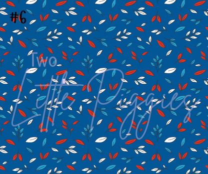 Printed Vinyl - Red, White and Blue Collection