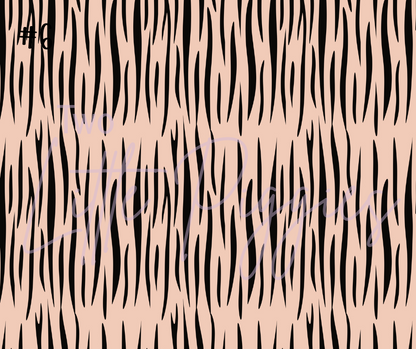 Printed Vinyl - Blush Safari