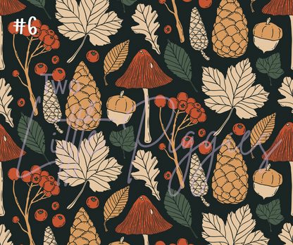 Printed Vinyl - Pumpkin Patch