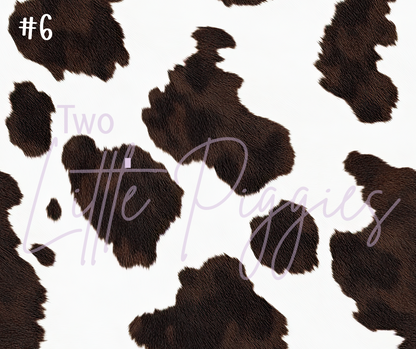 Printed Vinyl - Cowhide Collection