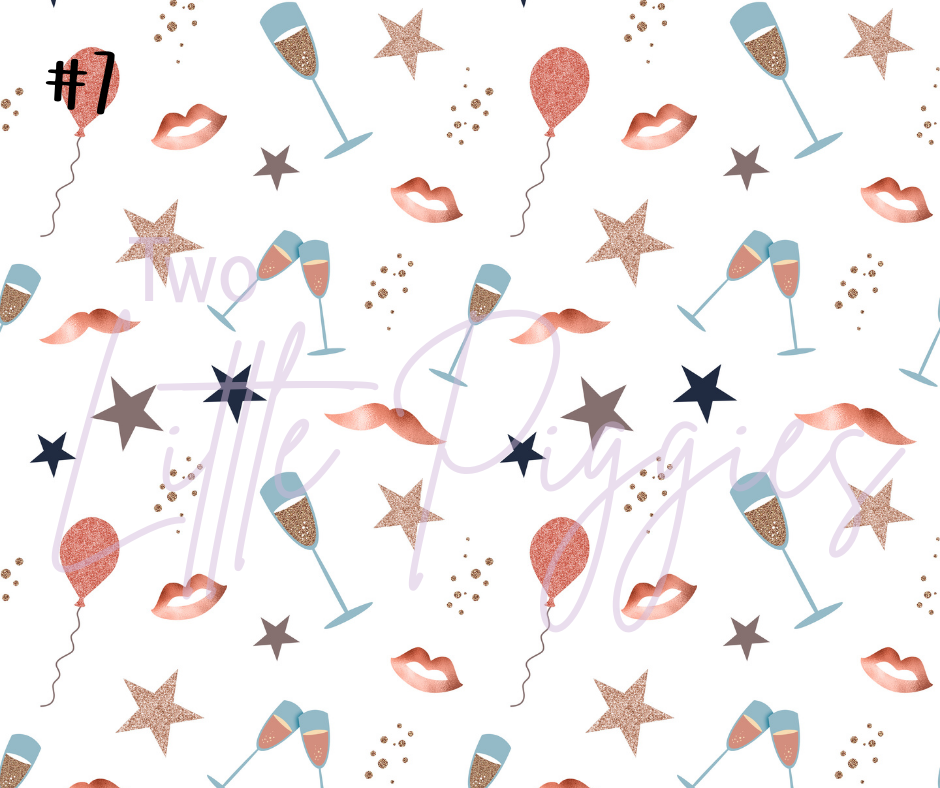 Printed Vinyl - Happy New Year