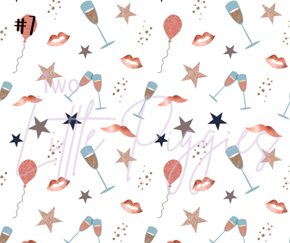 Printed Vinyl - Happy New Year