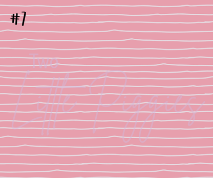 Printed Vinyl - Winter Blush