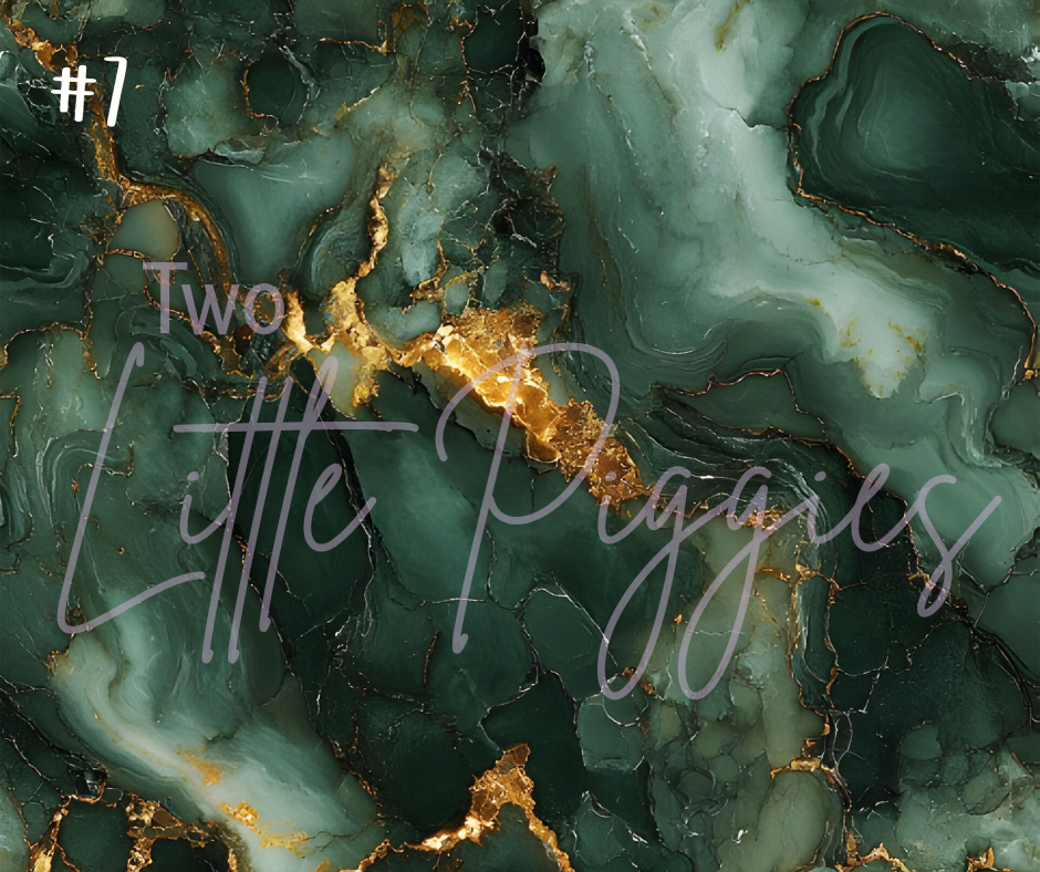Printed Vinyl - Marbled