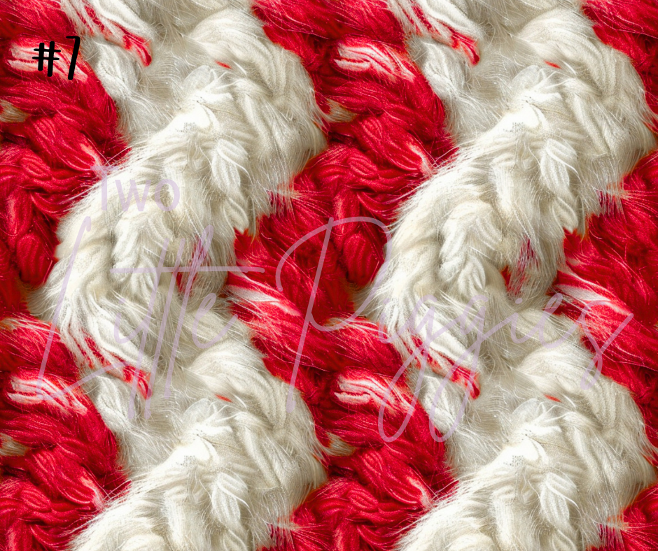 Printed Vinyl - Christmas Knits