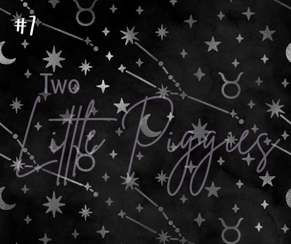 Printed Vinyl - Taurus - Black and Gold