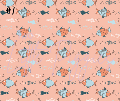 Printed Vinyl - Gone Fishing