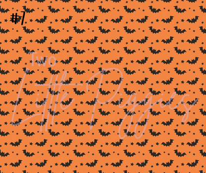 Printed Vinyl - Halloween - Boo