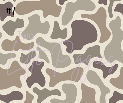 Printed Vinyl - Camouflage