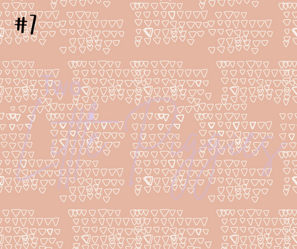 Printed Vinyl - Western Pattern 1 Collection