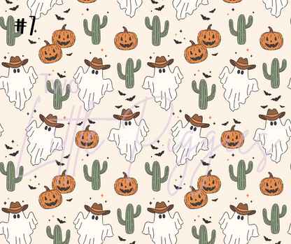 Printed Vinyl - Halloween - Hey Boo