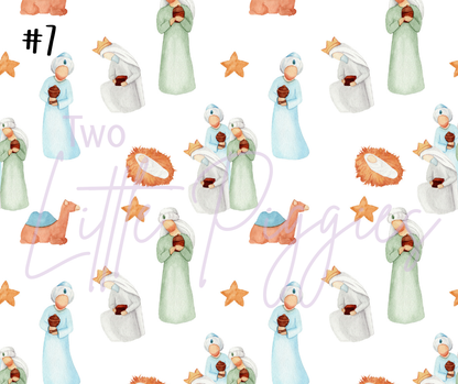 Printed Vinyl - Nativity