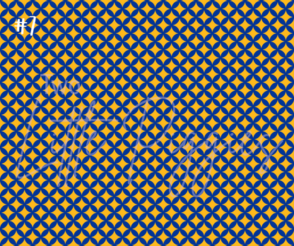 Printed Vinyl - Football - Blue and Gold