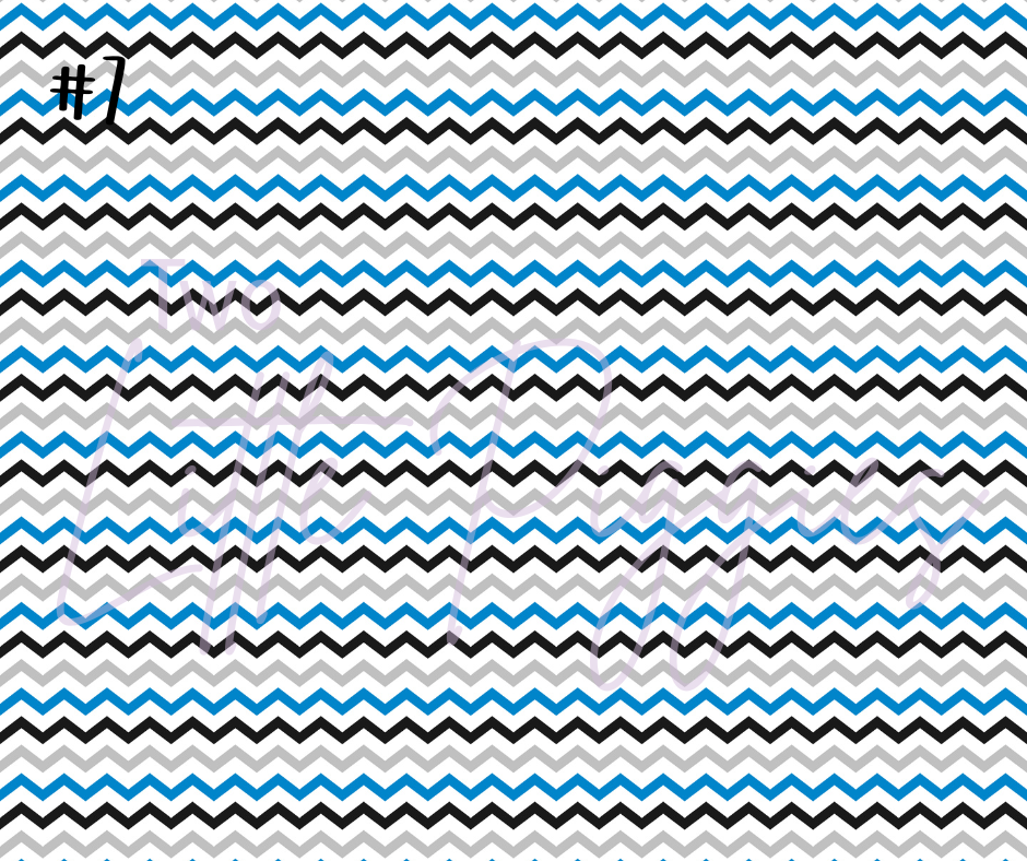 Printed Vinyl - Cheer - Blue and Gray