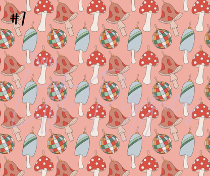 Printed Vinyl - Groovy Xmas