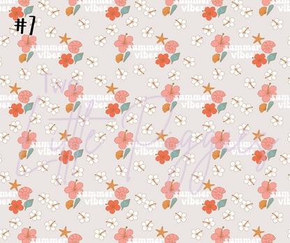 Printed Vinyl - Groovy Summer Collection