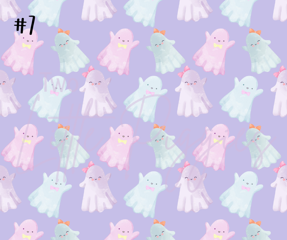 Printed Vinyl - Halloween - Cutesy Halloween