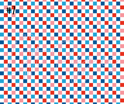 Printed Vinyl - Red, White and Blue Collection