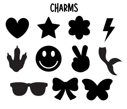 Shoe Name Tags and Charms