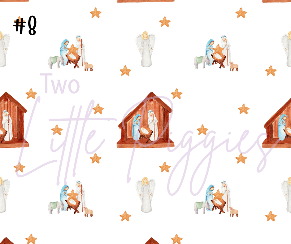 Printed Vinyl - Nativity