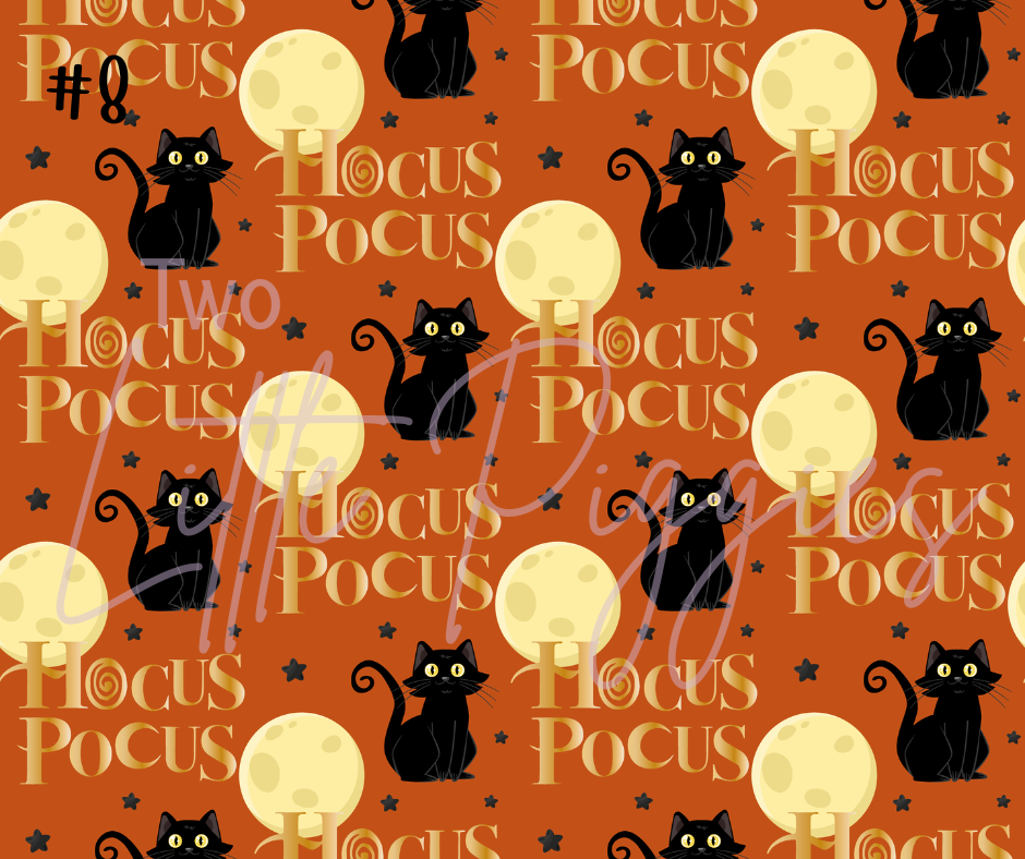 Printed Vinyl - Hocus Pocus