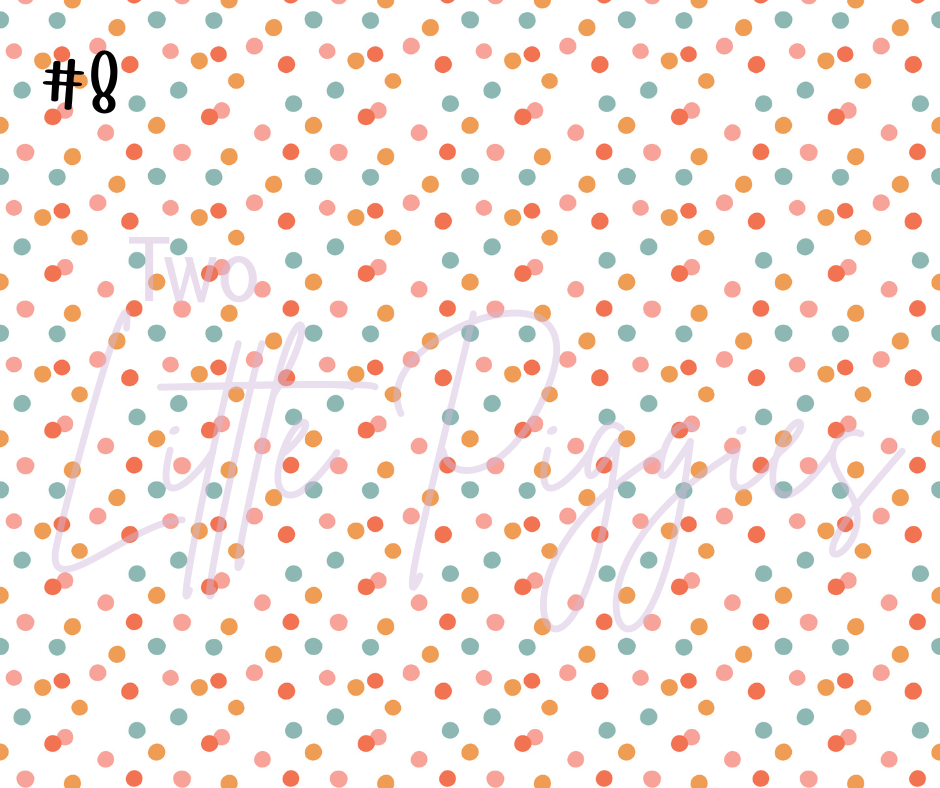 Printed Vinyl - Groovy Summer Collection