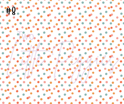 Printed Vinyl - Groovy Summer Collection