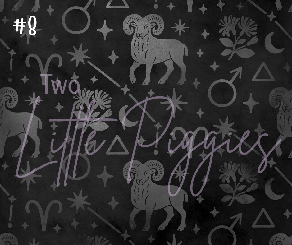 Printed Vinyl - Aries - Black and Gold