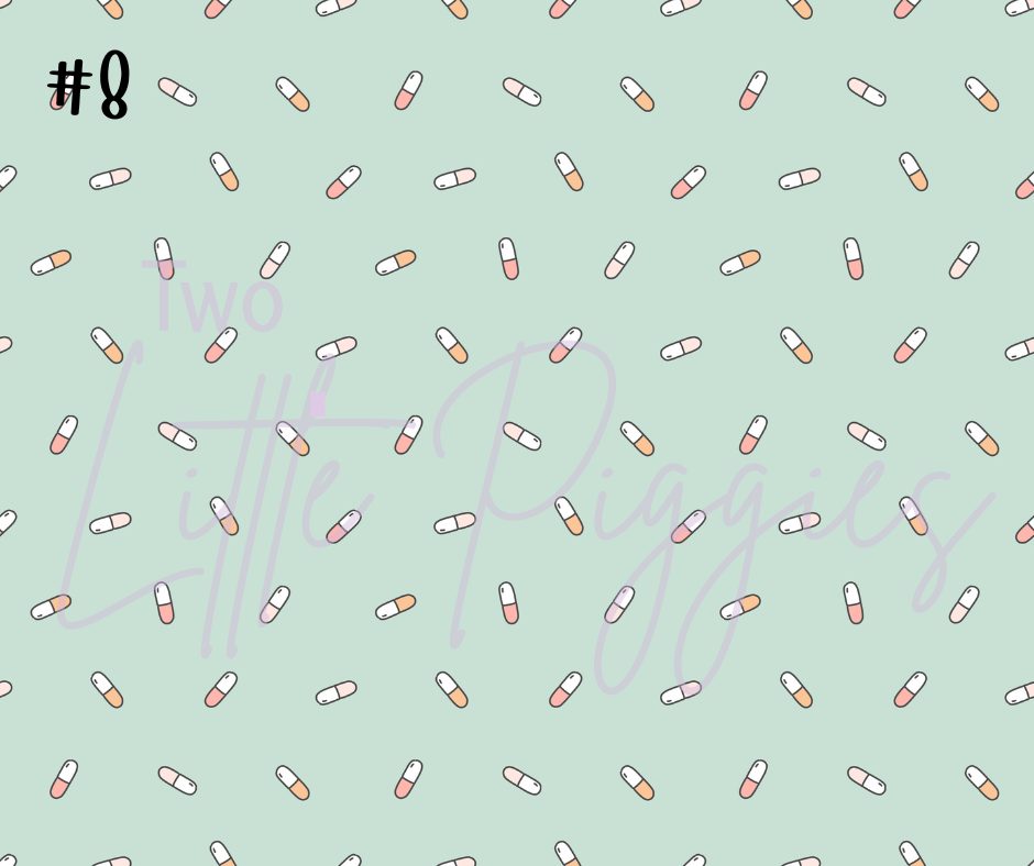 Printed Vinyl - Nurse Life Collection