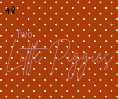 Printed Vinyl - Antique Christmas Flowers