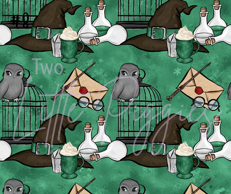 Printed Vinyl - HP - Slytherin