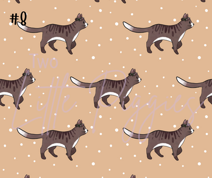 Printed Vinyl - Cute Cats