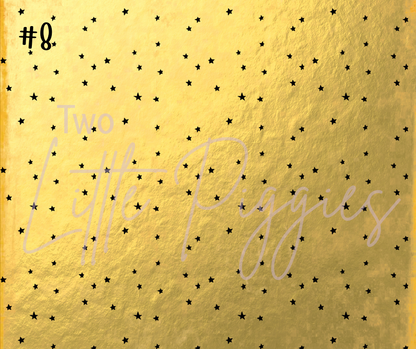 Printed Vinyl - New Years Stars